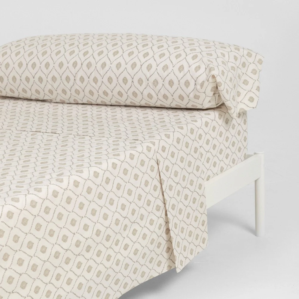 Juego de Sábanas Algodón Charleston Topo - Imagen 3