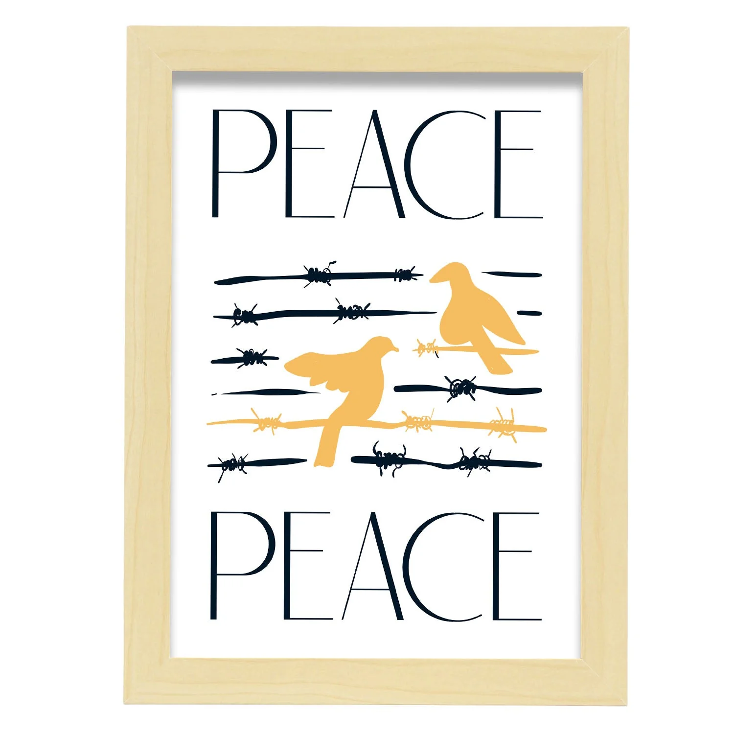 "Cartel de Paz en lugar de Guerra" T10592 - Imagen 6